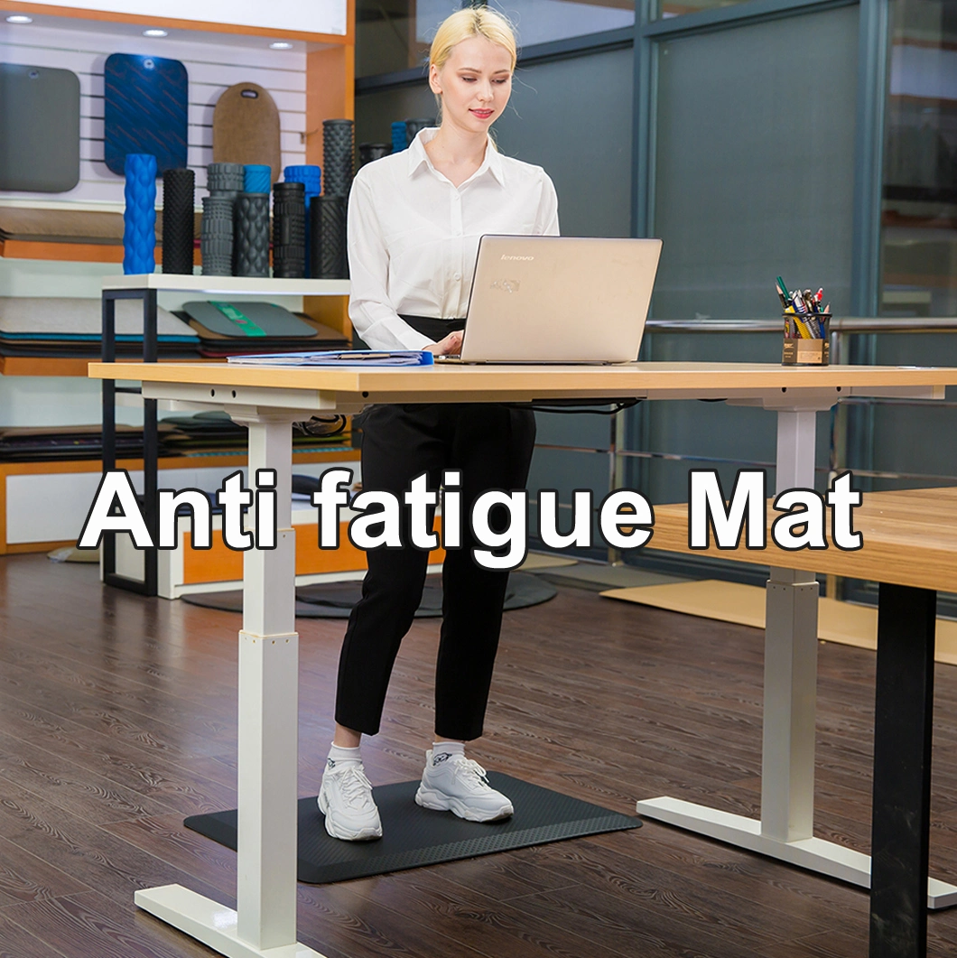 Easy to Clean SBR Anti-Slip Backing Anti Fatigue Mat for Cashier Desk