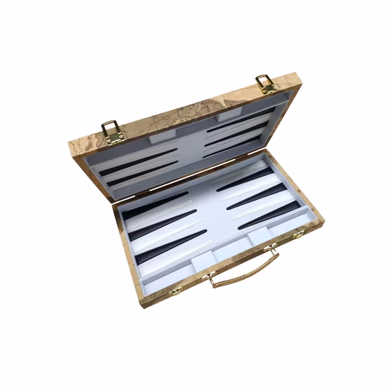 Factory Price High End Resin Checkers Custom Backgammon Game Set