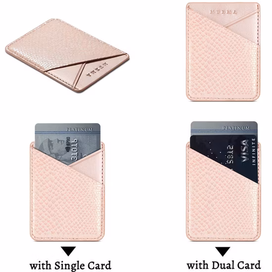 Hot Design Mobile Paste Cell Phone Credit Card Holder