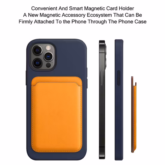 Cell Phone Pocket Card Holder Credit Card Holder for Back of Phone